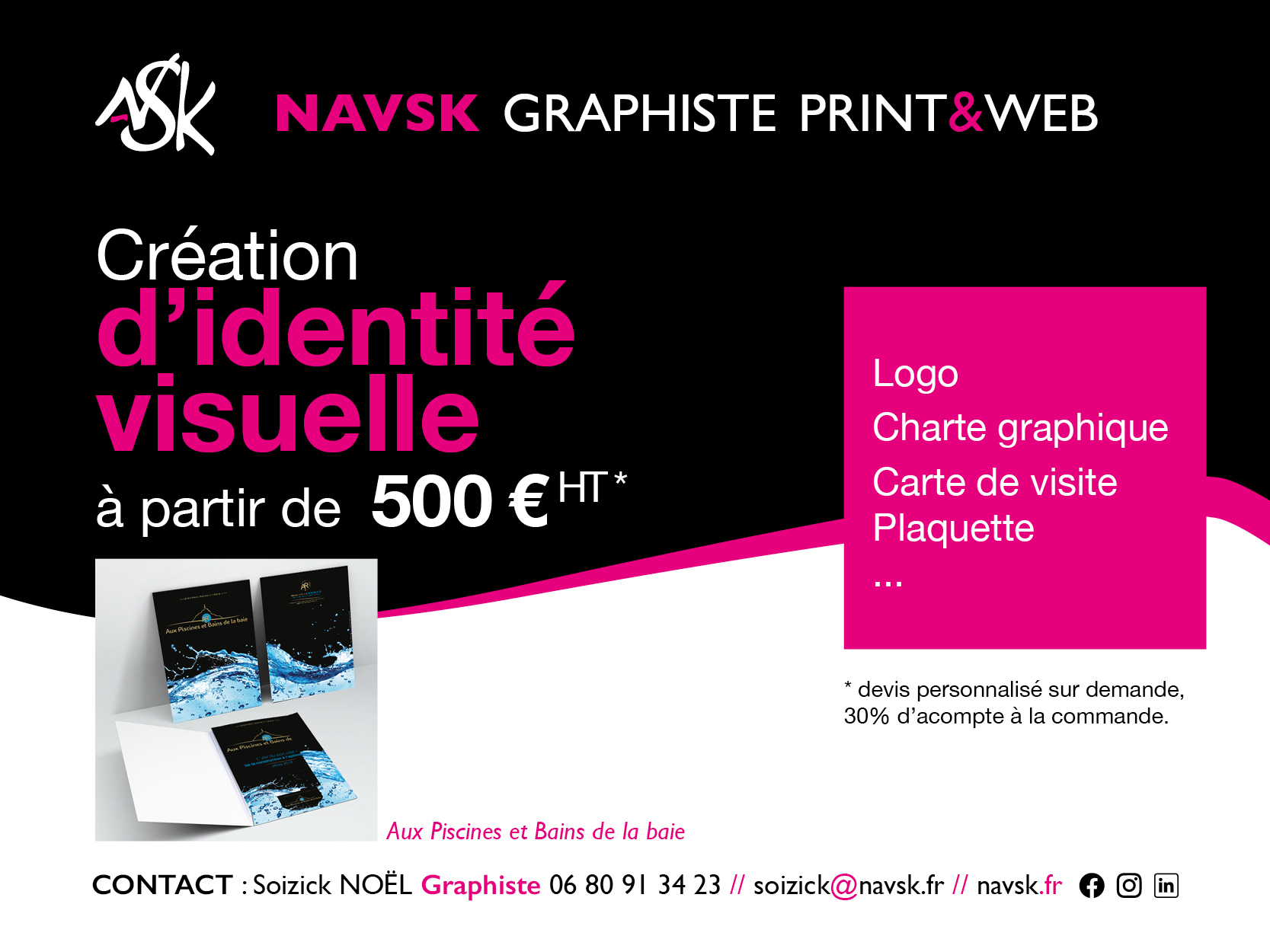 NAVSK - Création identité visuelle NAVSK - Création identité visuelle