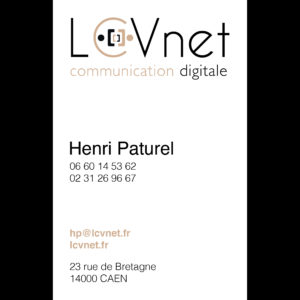 LCVnet - Carte de visite