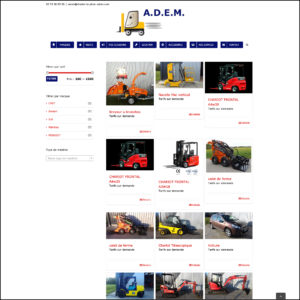 ADEM - Site Web