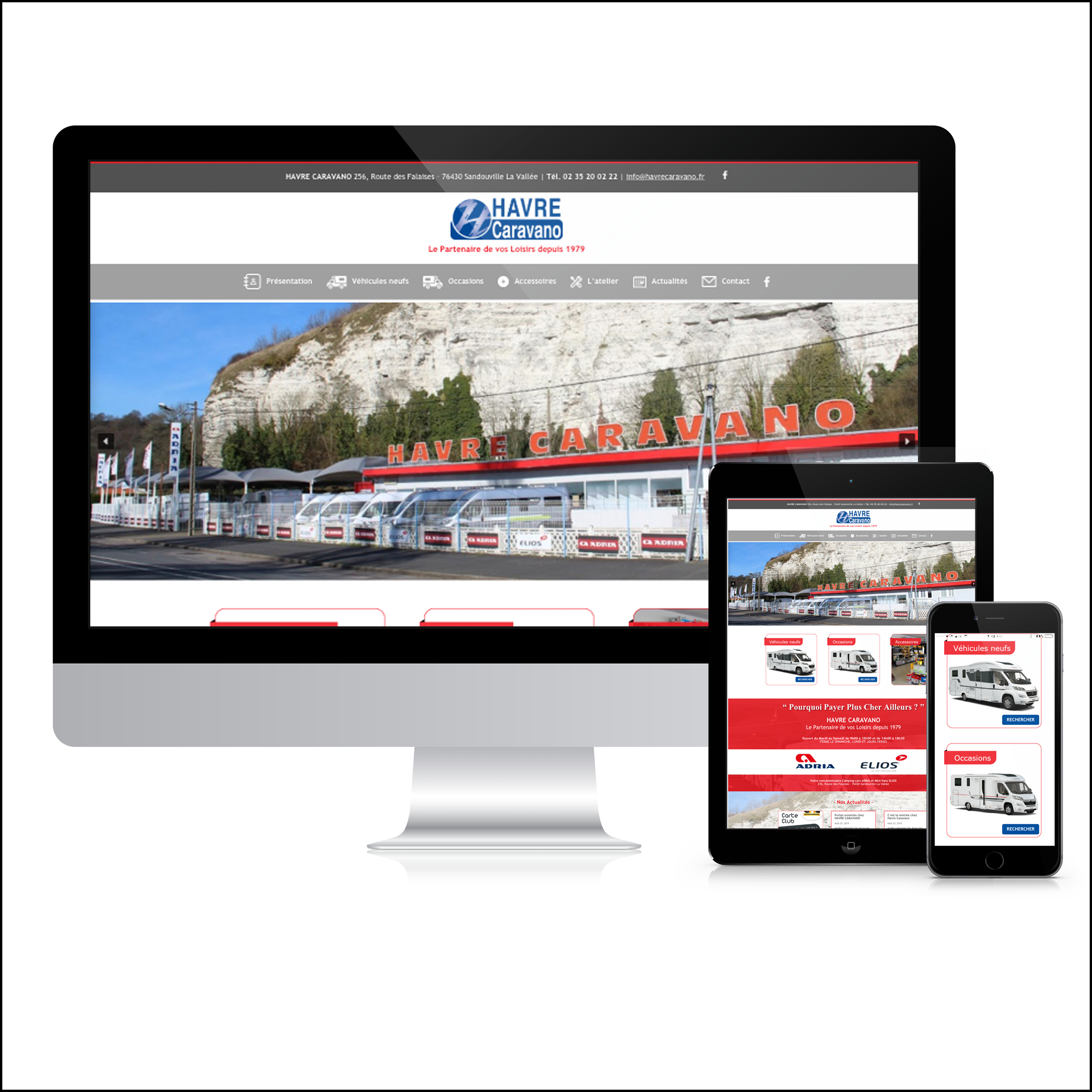 Havre Caravano - Site Web